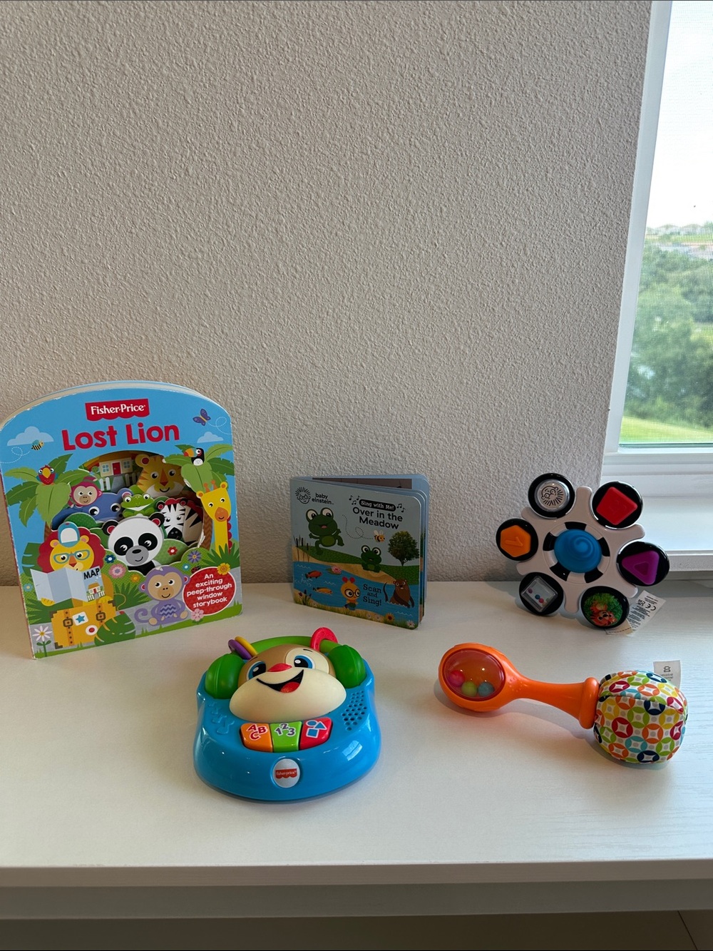 Fisher-Price & Baby Einstein toys / books set travel
